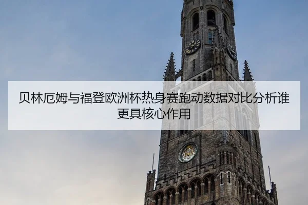 贝林厄姆与福登欧洲杯热身赛跑动数据对比分析谁更具核心作用